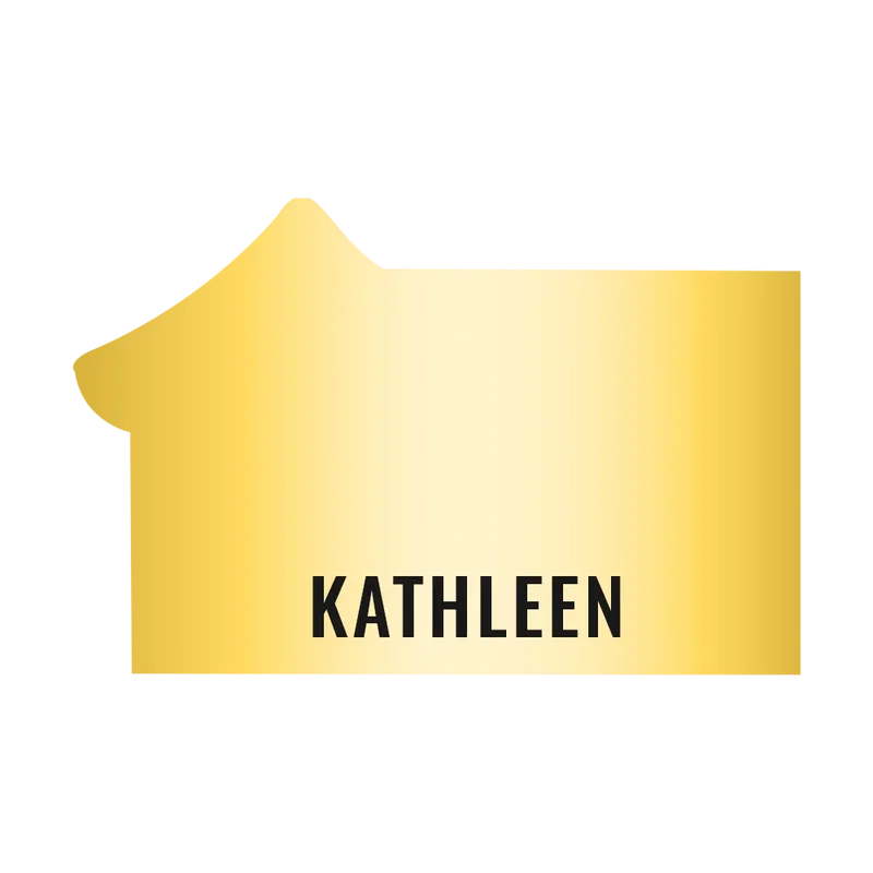 New Orleans Plastic Name Badge (Custom sized between 3 and 6 sq. in.) — view 2