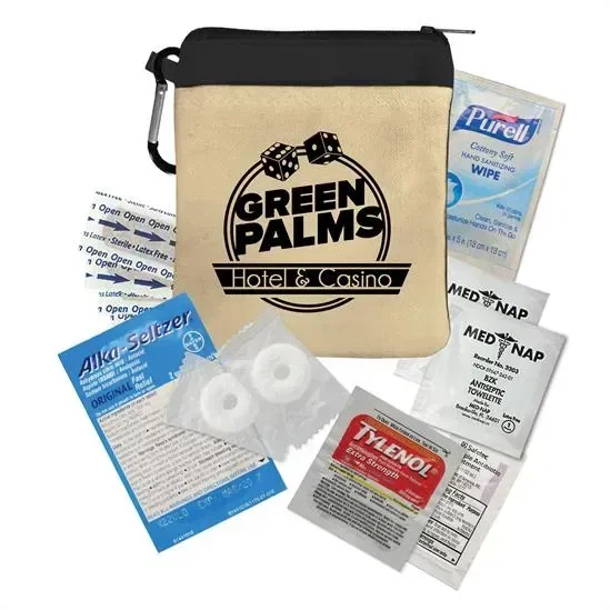 New Recovery Zipper Pouch First Aid Kit (12 Piece)