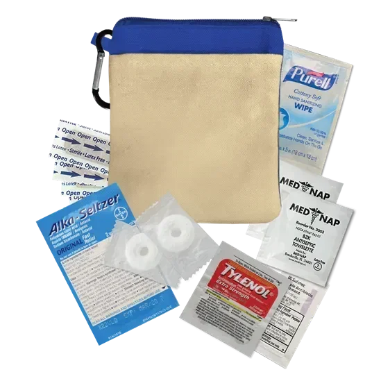 New Recovery Zipper Pouch First Aid Kit (12 Piece) — view 3