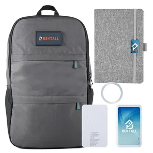 Onboarding Kit: RPET Backpack, Wireless Powerbank, Journal