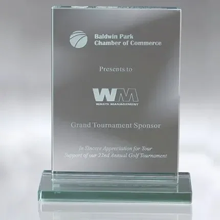 Newell Vertical Rectangular Plaque β view 1