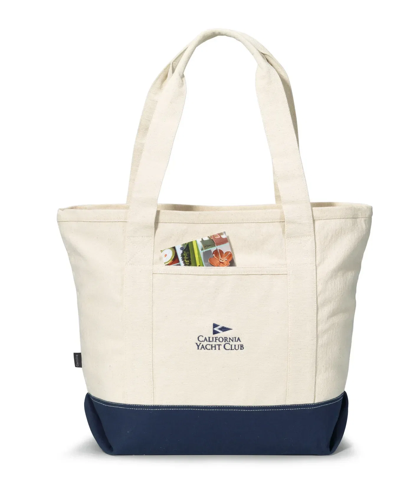 Newport Cotton Zippered Tote — view 2
