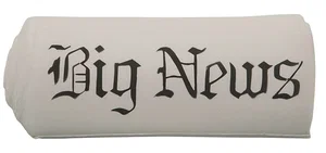 Custom Printed Newspaper Stress Reliever