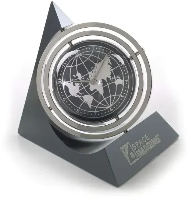 Customized Newton Gimbal Clock / Frame β view 1