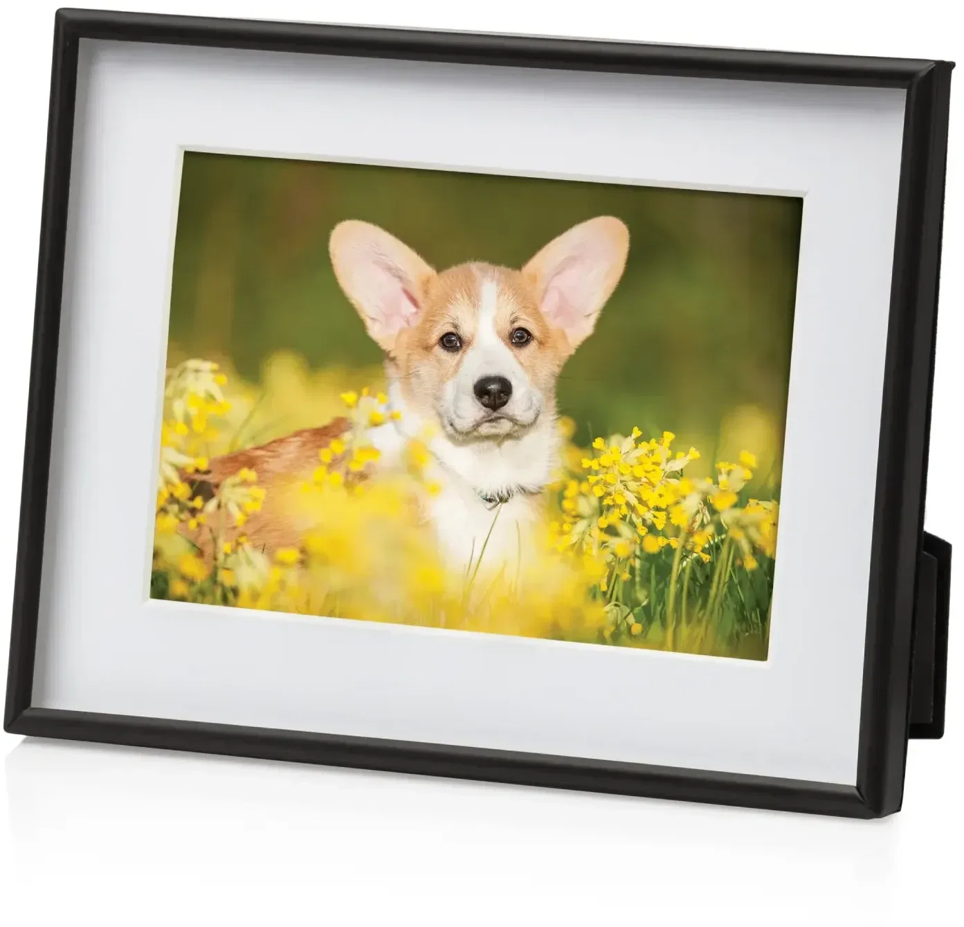 Custom Ebony & White Photo Frame for Promotional Use — view 3