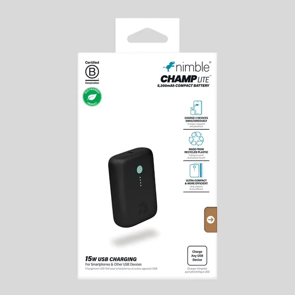 Nimble Champ Lite Portable Charge 5K - 5,200mAh — view 3