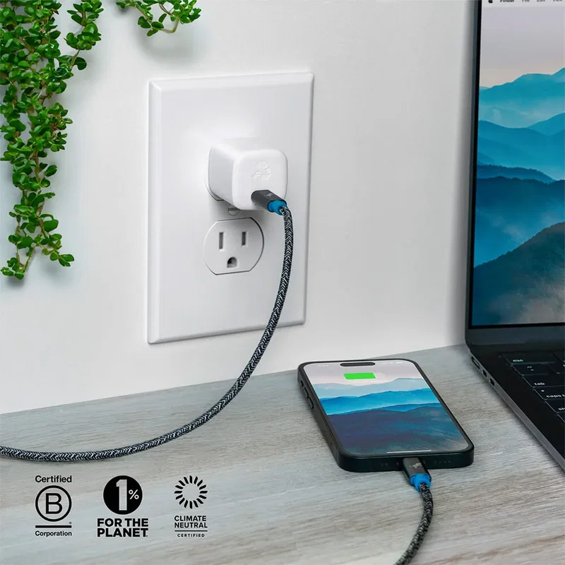 Nimble Wally Subnano 20W USB-C Wall Charger - White — view 5
