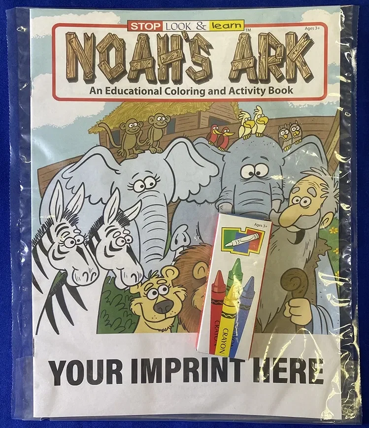 Noah's Ark Coloring and Activity Book — view 4
