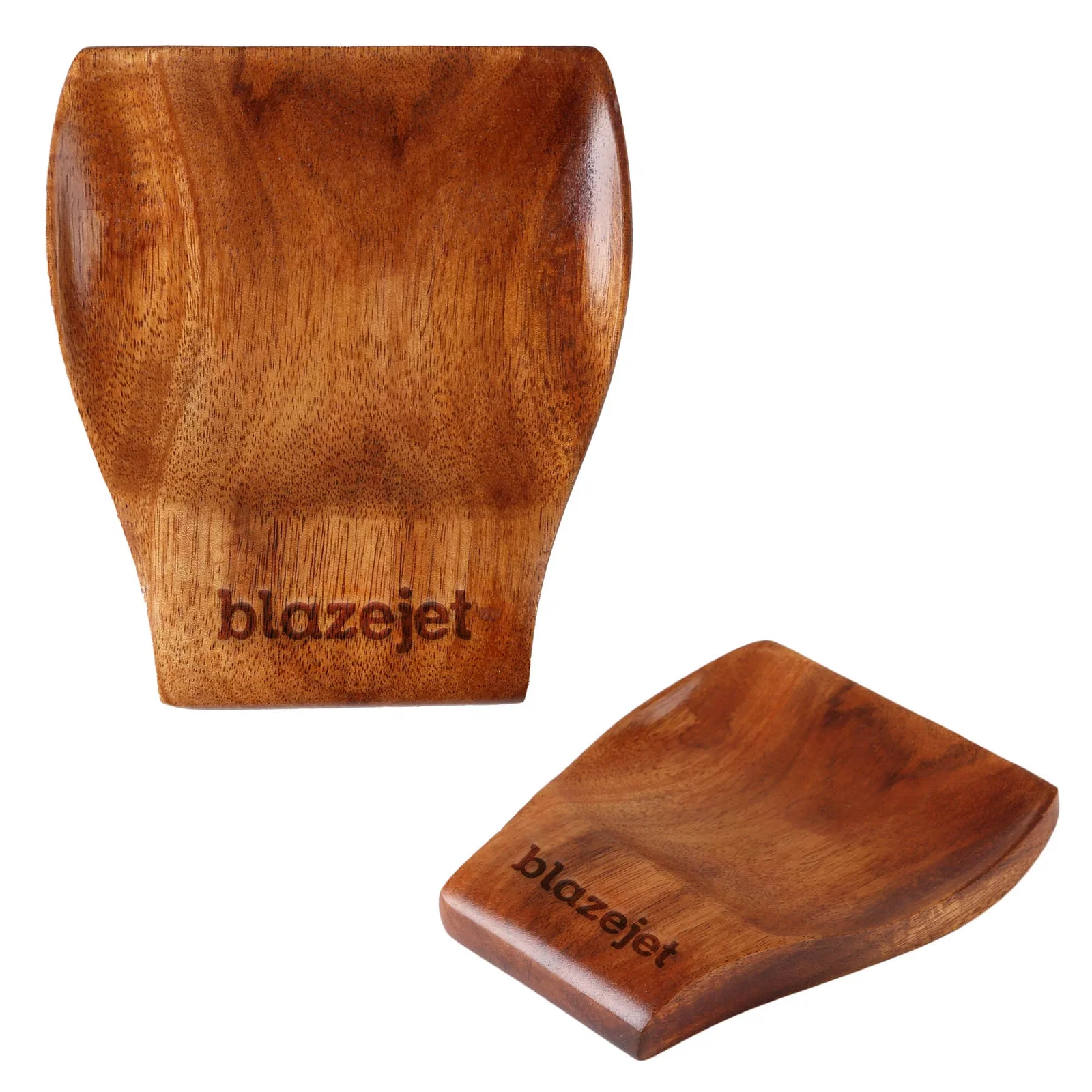 Noble Teak Wood Spoon Holder — view 2