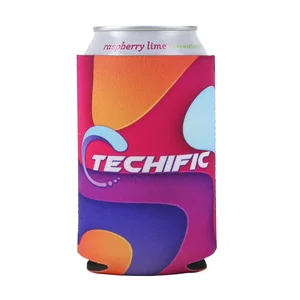 Overseas Direct Full Color Neoprene Can Cooler