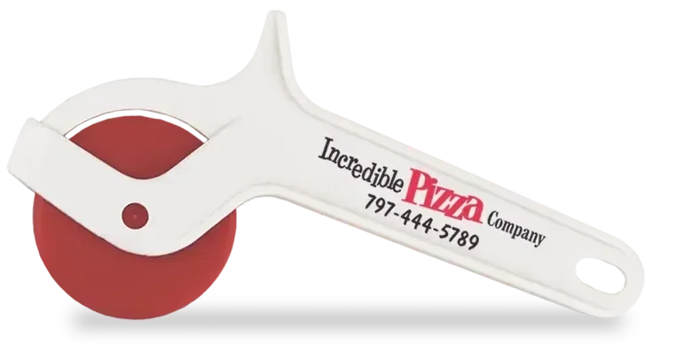 Non-Stick Pizza Cutter. Non-stick nylon wheel pizza cutter for slicing crust and flatbread