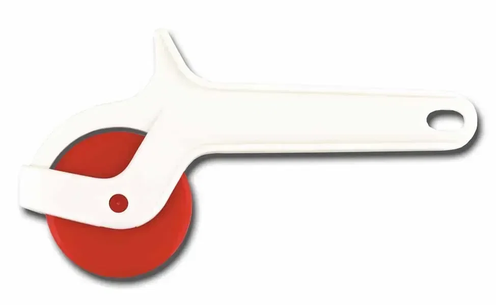 Non-Stick Pizza Cutter. Non-stick nylon wheel pizza cutter for slicing crust and flatbread, view 3