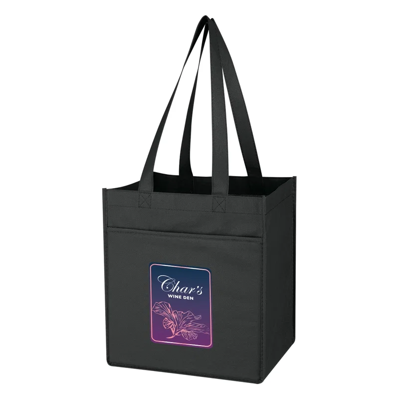 Non-Woven 6 Bottle Wine Tote Bag — view 5