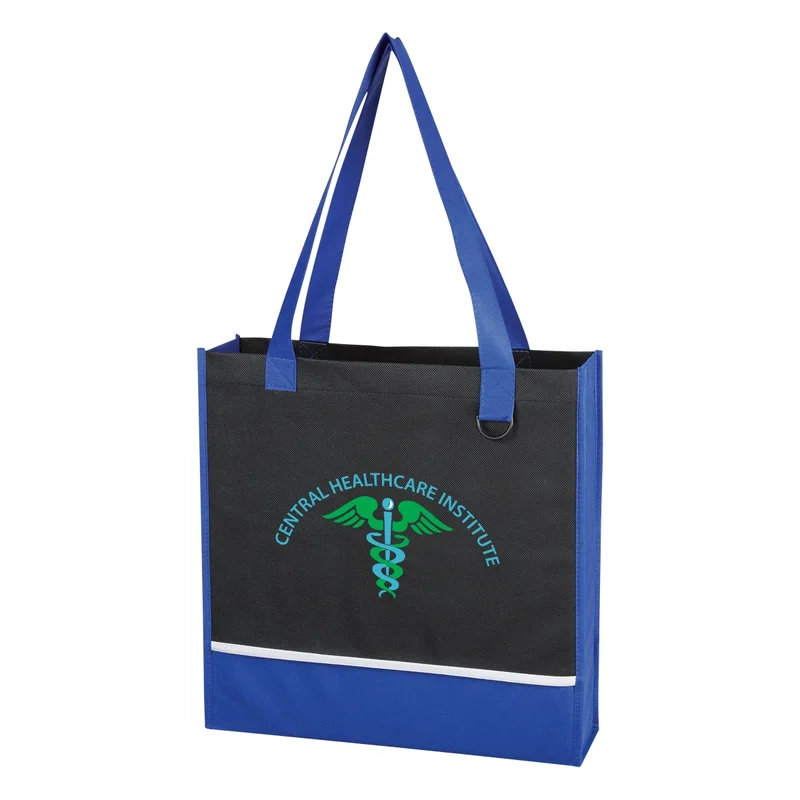 Personalized Non-Woven Accent Tote Bag — view 4