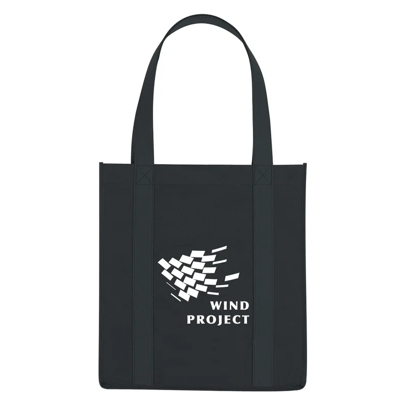 Non-Woven Avenue Shopper Tote Bag — view 2