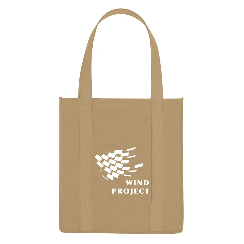 Non-Woven Avenue Shopper Tote Bag — view 9