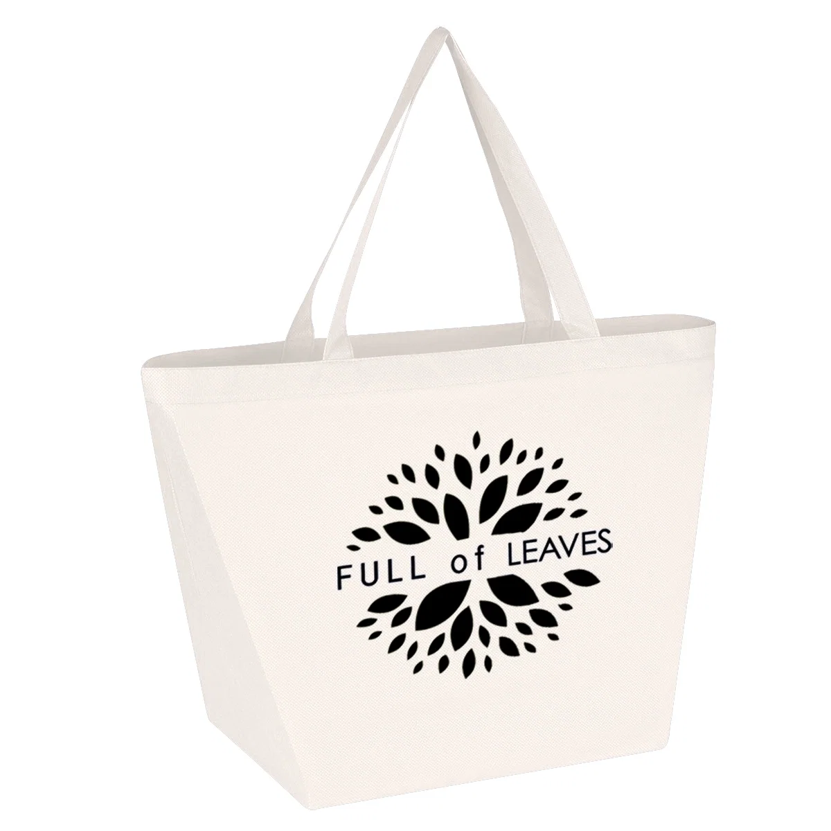 Gray shopper folded down for storage