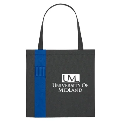 Reusable carrier sized for groceries or event handouts