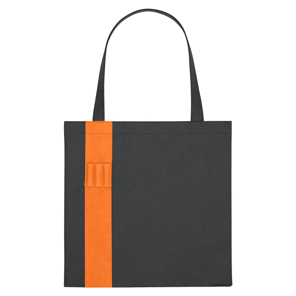 Bag held by its straps while shopping