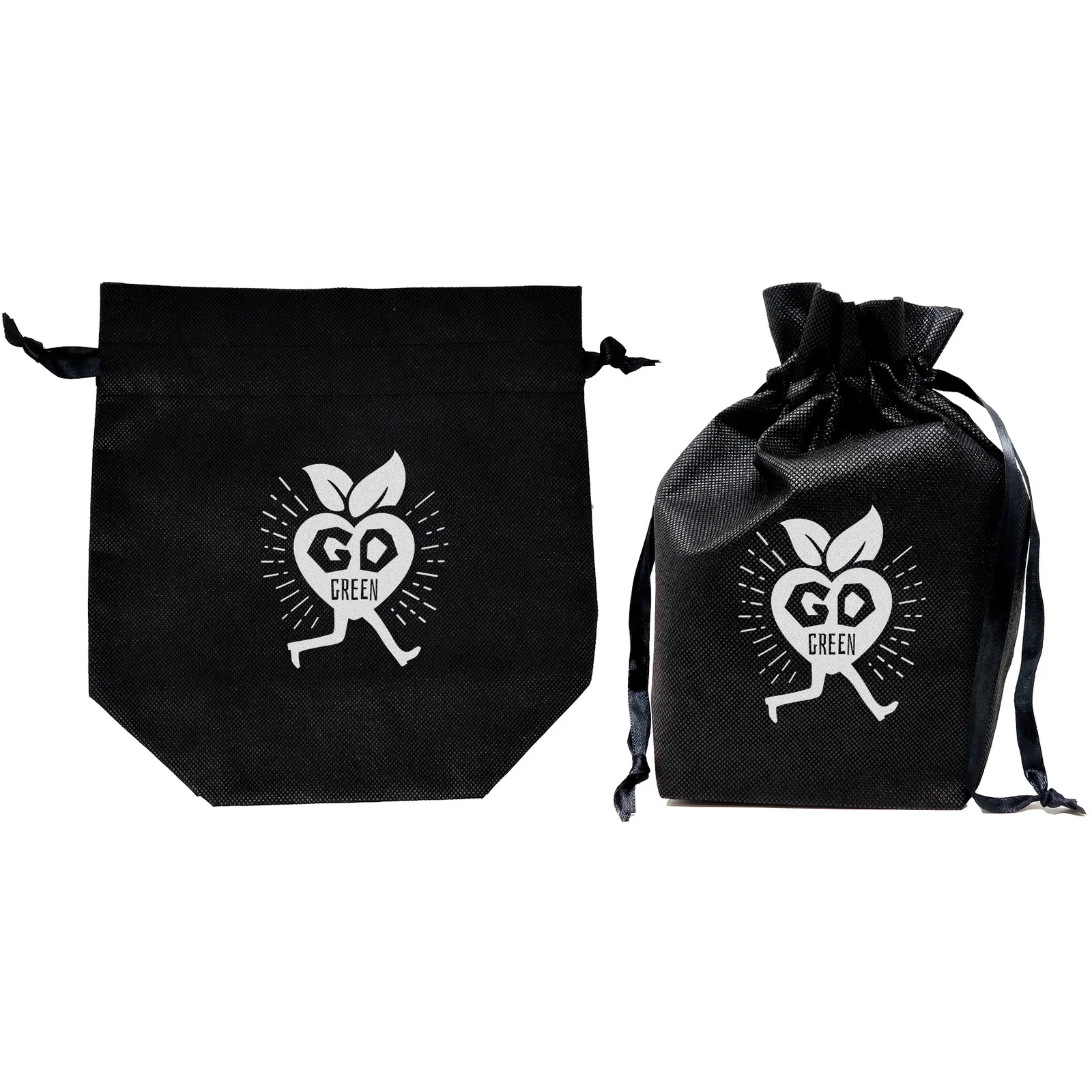 Non-Woven Drawstring Pouch Bag — view 2