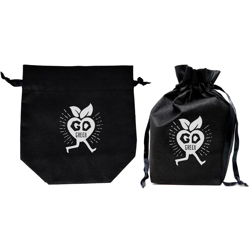 Non-Woven Drawstring Pouch Bag — view 2