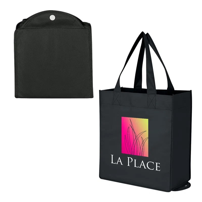 Non-Woven Foldable Shopper Tote Bag — view 5