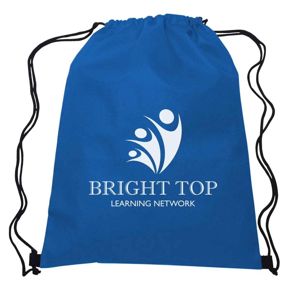 Non-woven cinch pack with cords that serve as straps