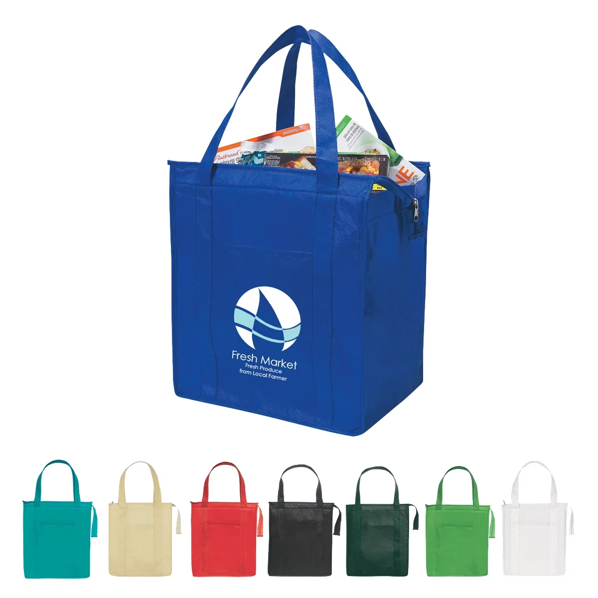 Base of the tote shown from below