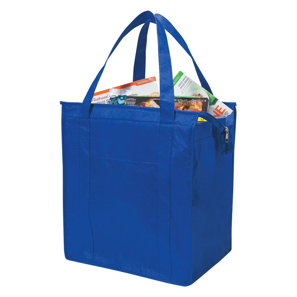 Empty tote collapsed flat for easy storage