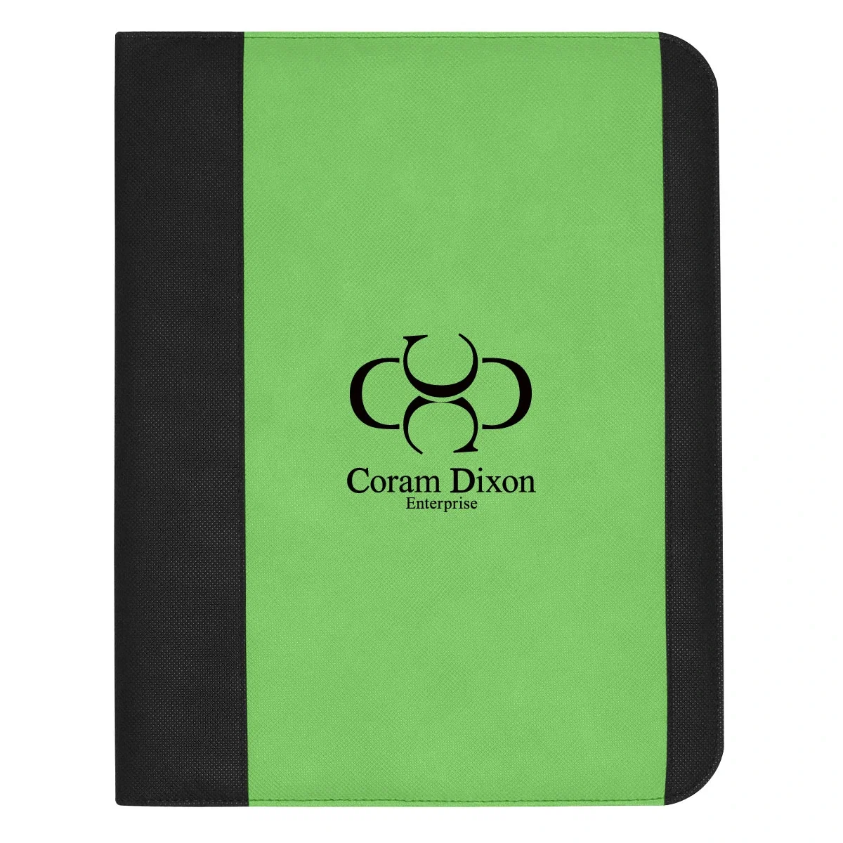 Opened to reveal the writing pad inside