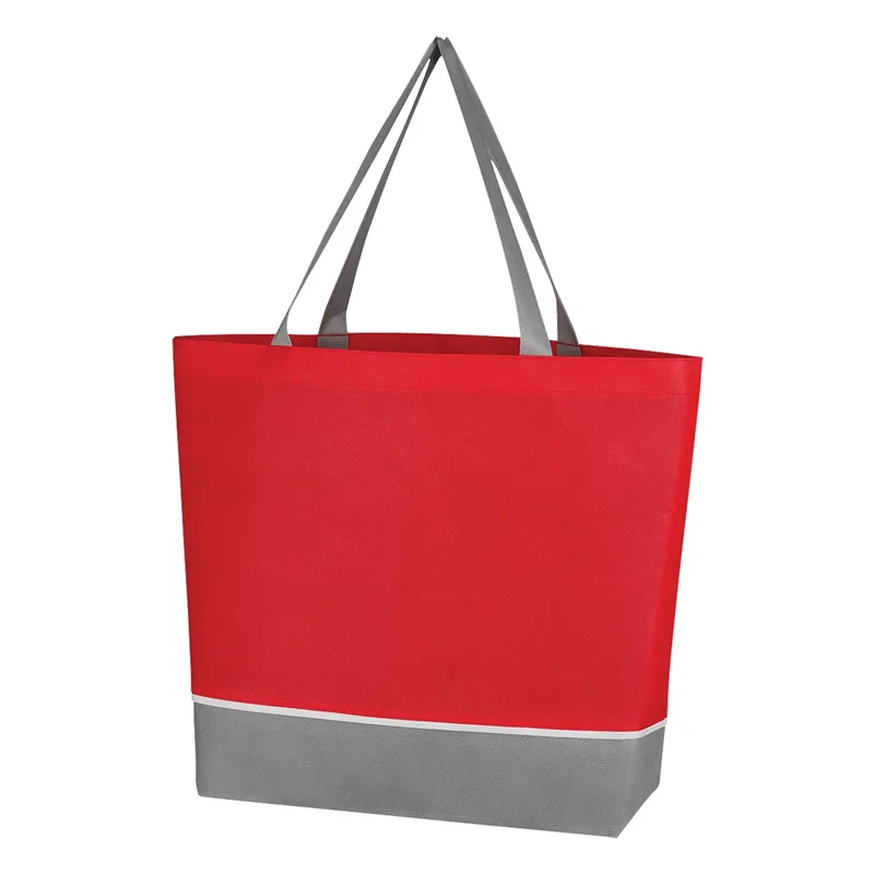 Imprinted Non-Woven Overtime Tote Bag — view 7