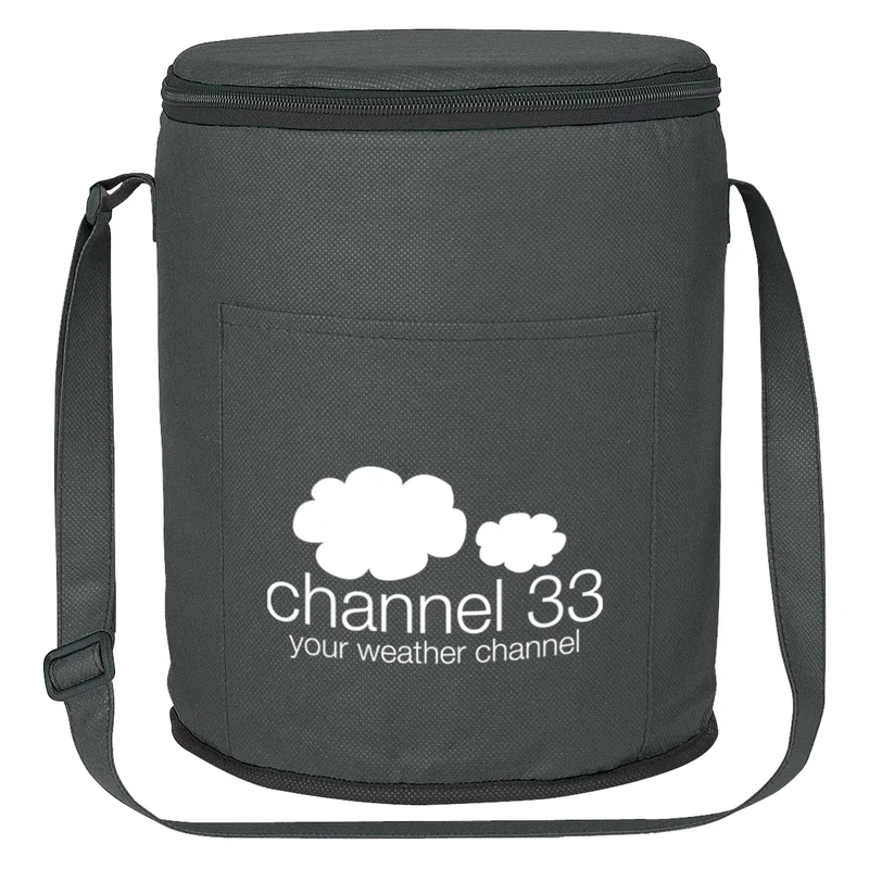 Non-Woven Round Cooler Bag — view 6