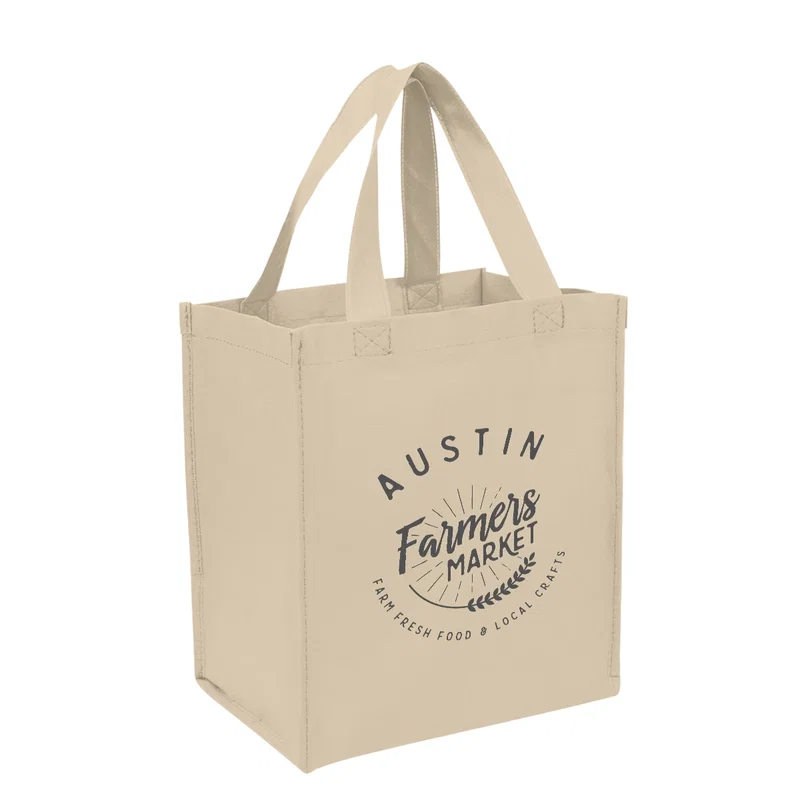 Custom Non-Woven Shopping Tote Bag — view 5