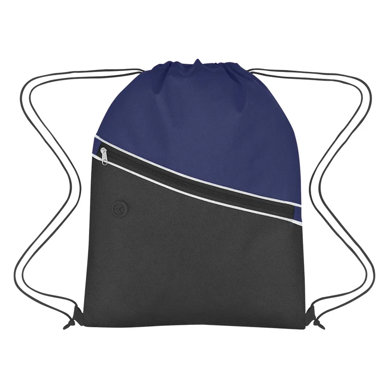 Roomy interior fits gym clothes and a water bottle