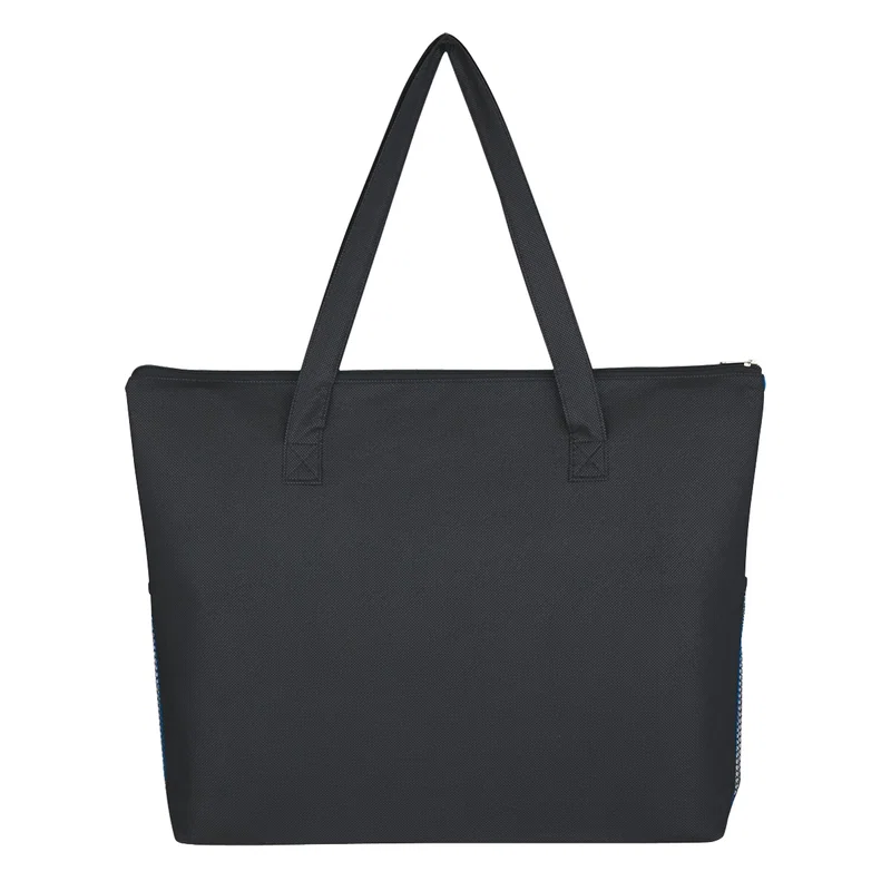 Non-Woven Voyager Zippered Tote Bag — view 7