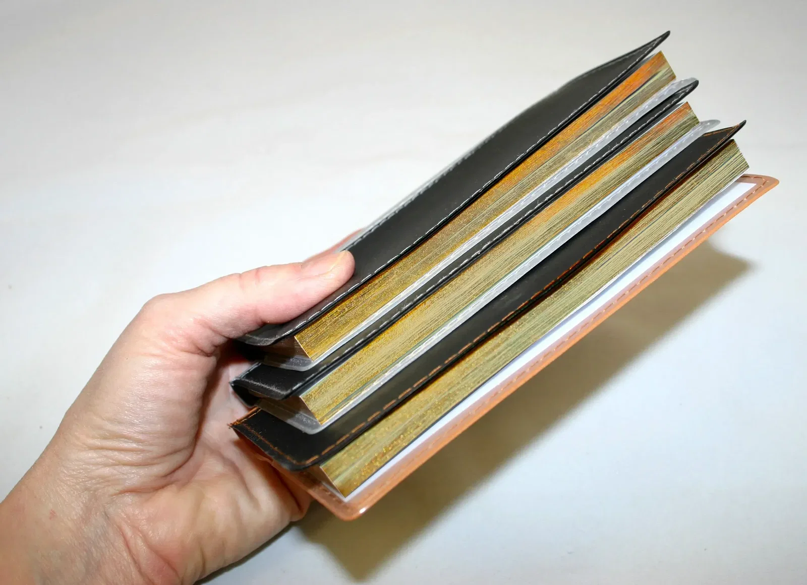 Branded Normandy Weekly Pocket Planner - Customizable Soft Cover with Map and Gilded Edges — view 3