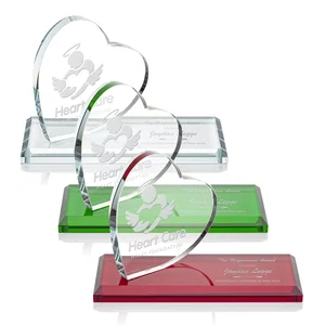 Starfire Crystal Heart Award in a Wide Range of Finishes