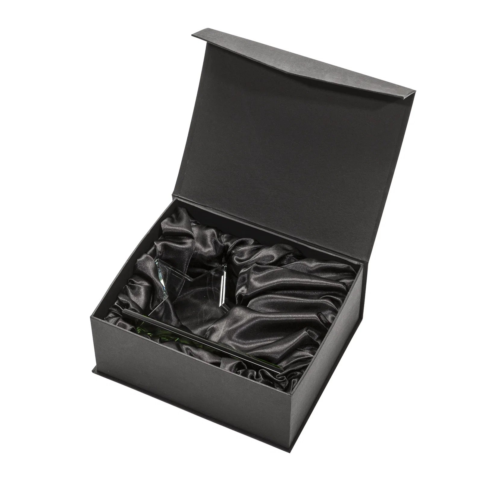 Personalized Starfire Crystal Star Award with a Second Position on the Back, desk awards for employee recognition