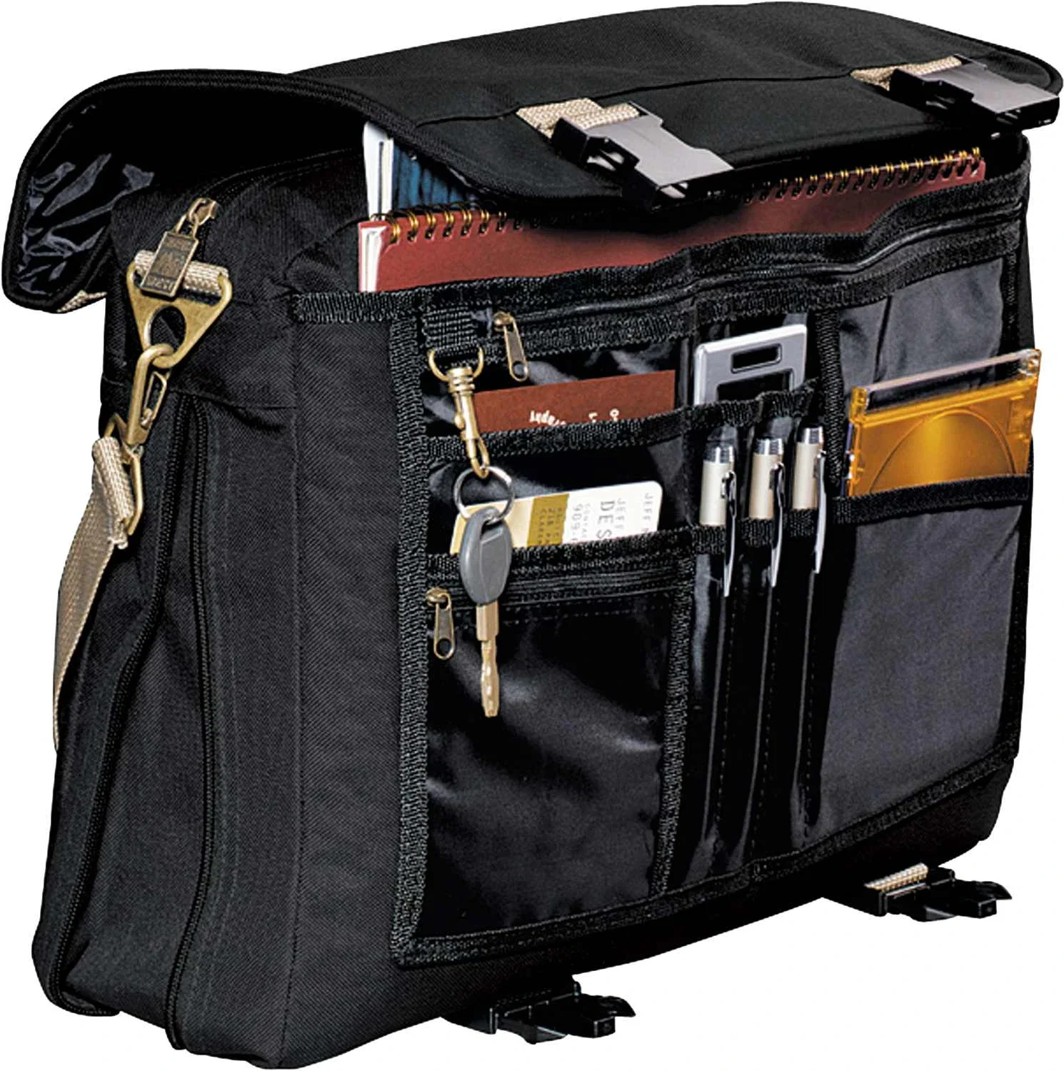 Custom Northwest Expandable Messenger Bag with Organizer — view 8