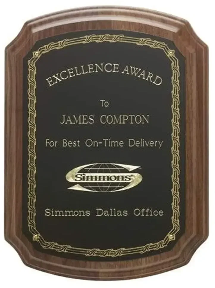 Notched Corner Plaque — view 2