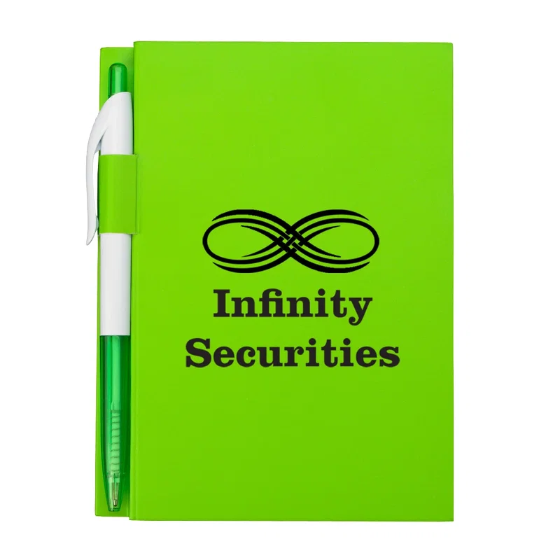 Imprinted Notebook With Pen
