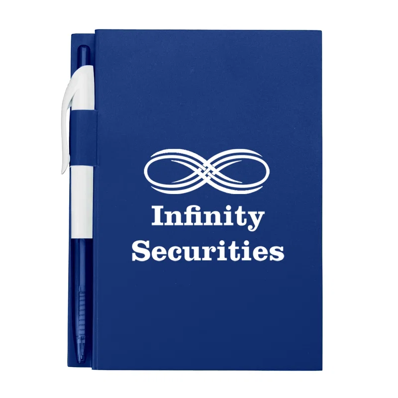 Imprinted Notebook With Pen — view 3