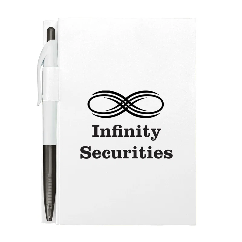 Imprinted Notebook With Pen — view 5