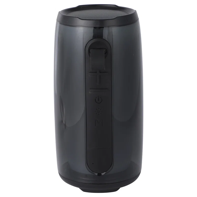 Nova promotional waterproof speaker top view of the RGB light ring