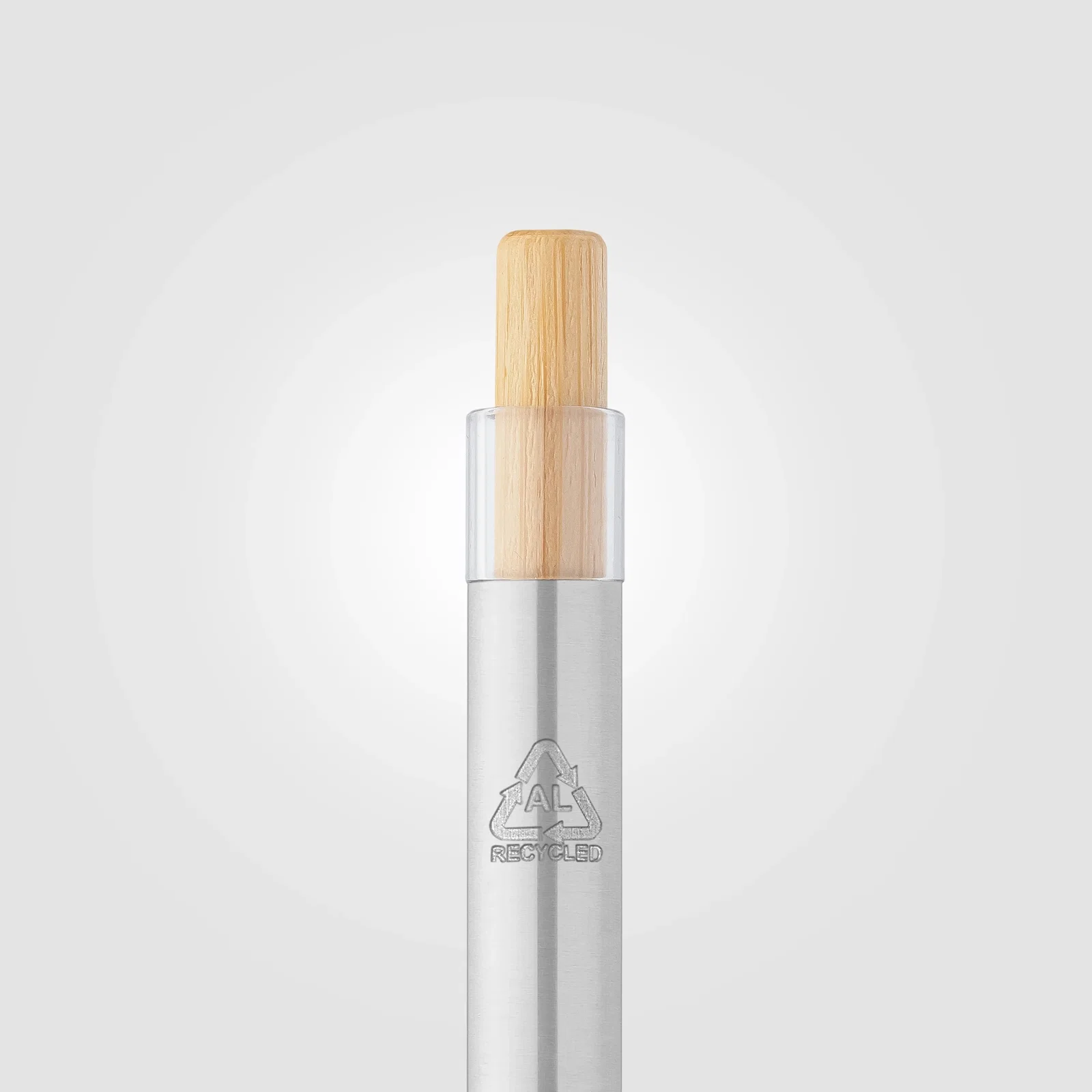 Nova Recycled Stainless Steel Pen - ColorJet — view 2