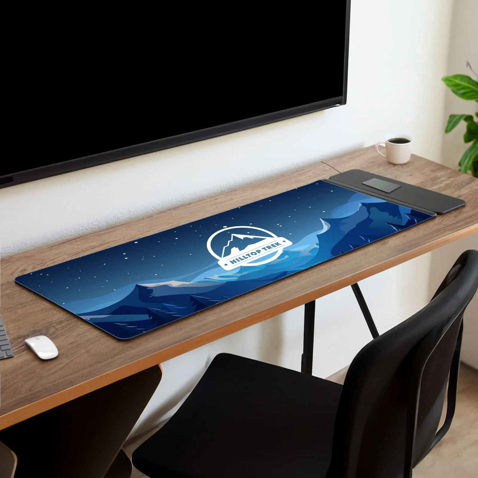 Nowire™ Recycled Desk Mat (Wireless Charging Pad) — view 6