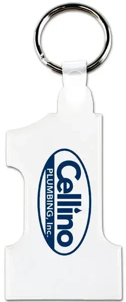 Personalized Number One Key Fob  — view 2