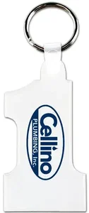 Personalized Number One Key Fob 