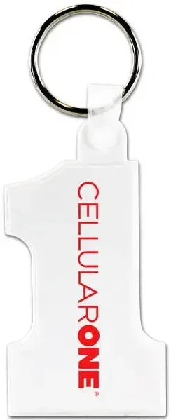 Personalized Number One Key Fob  — view 6