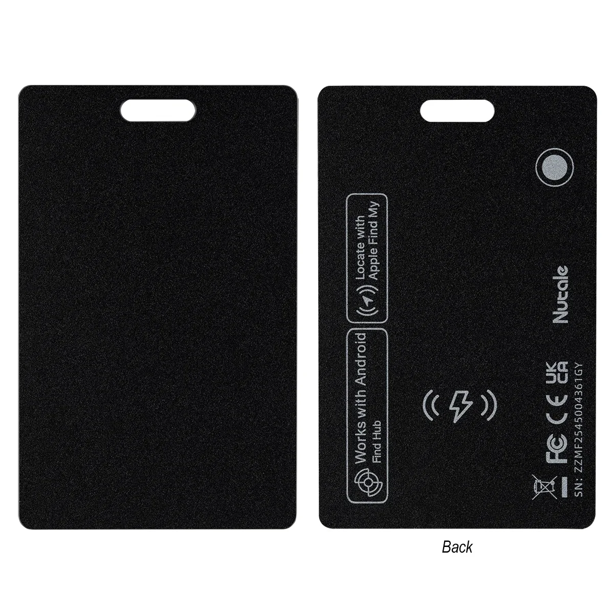Slim card profile slipped into a billfold slot